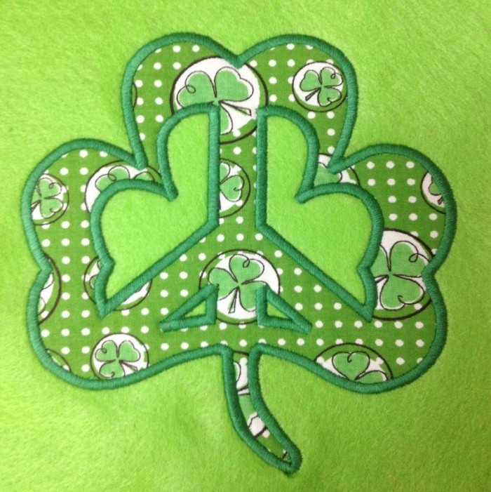 Shamrock Peace Sign - Image 2