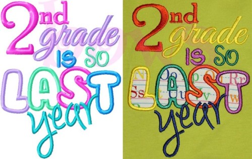 2nd Grade Last Year
