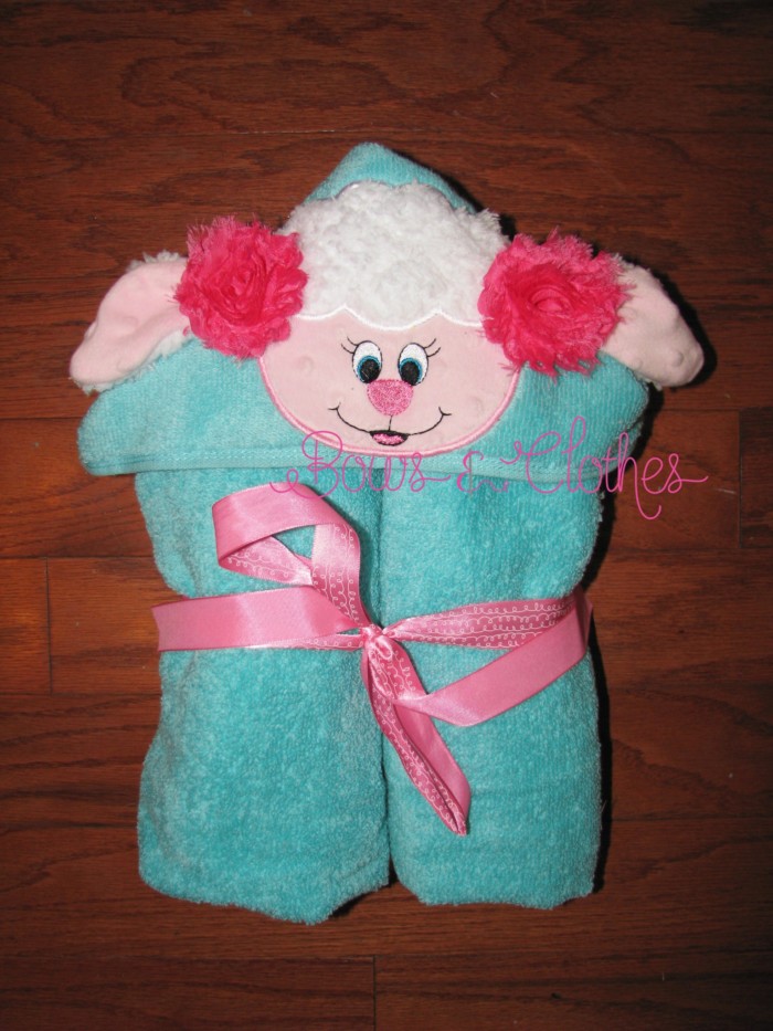 Sheep Towel GIrl - Image 2