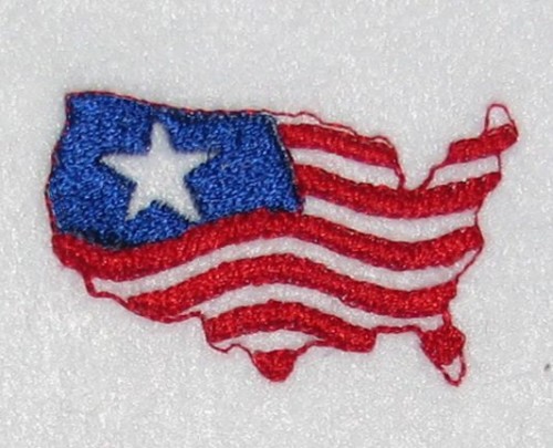 Flag Map Clippie