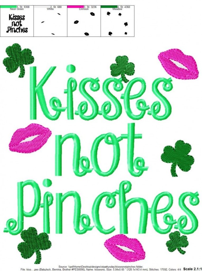 Kisses Not Pinches - Image 2