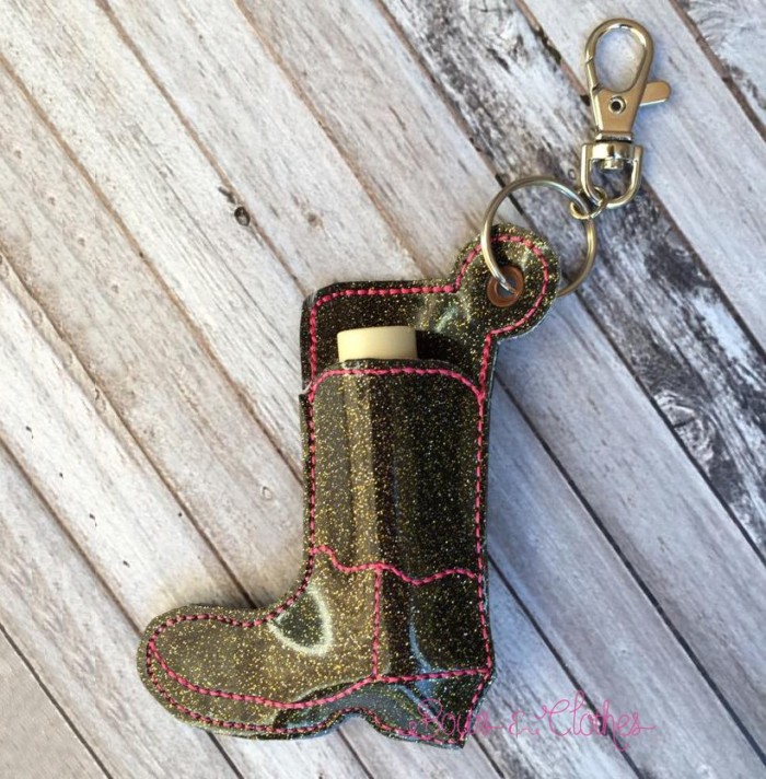 Boot Lip Balm Case