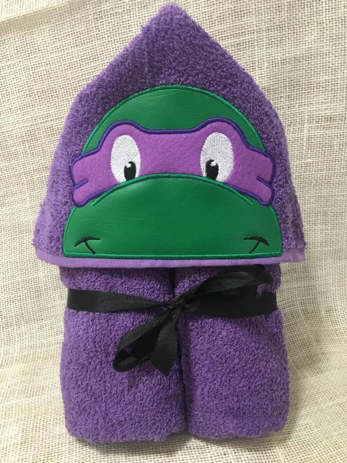 Turtle Hooded Towel
