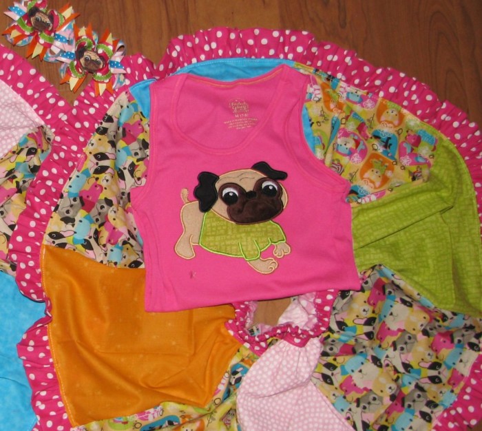 Pug Applique - Image 3