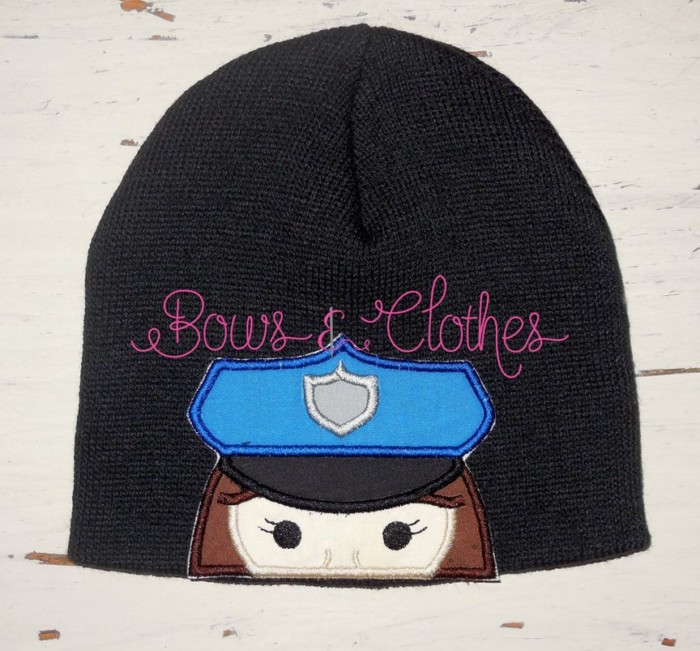 Police Girl Peeker