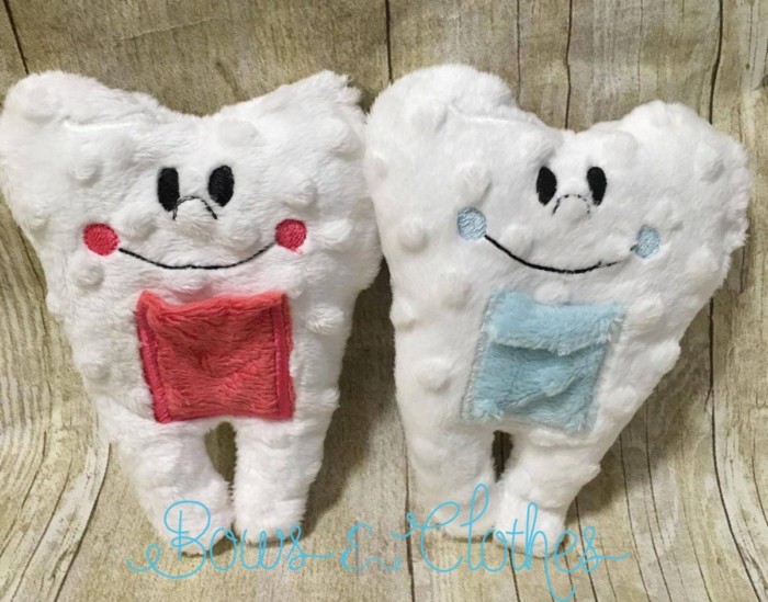 Tooth Fairy ITH Pillow