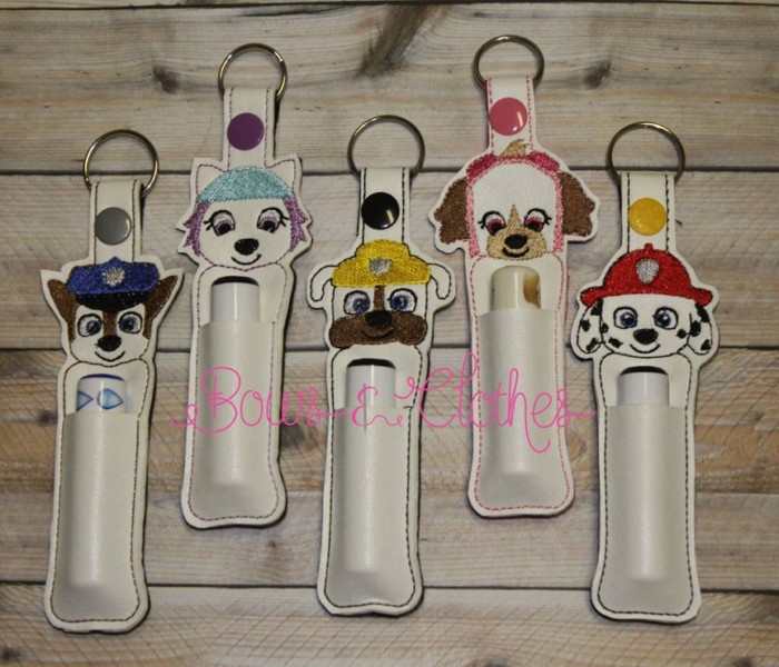 Set of 5 Paws Lip Balm Holder