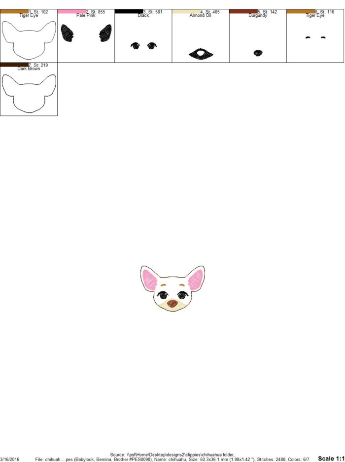 Chihuahua Dog Felties - Image 2
