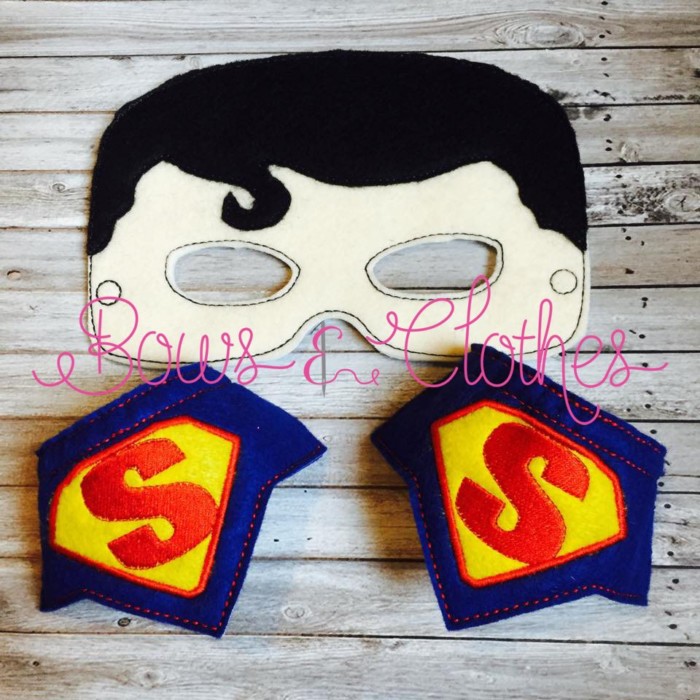 Super Mask and Wristbands