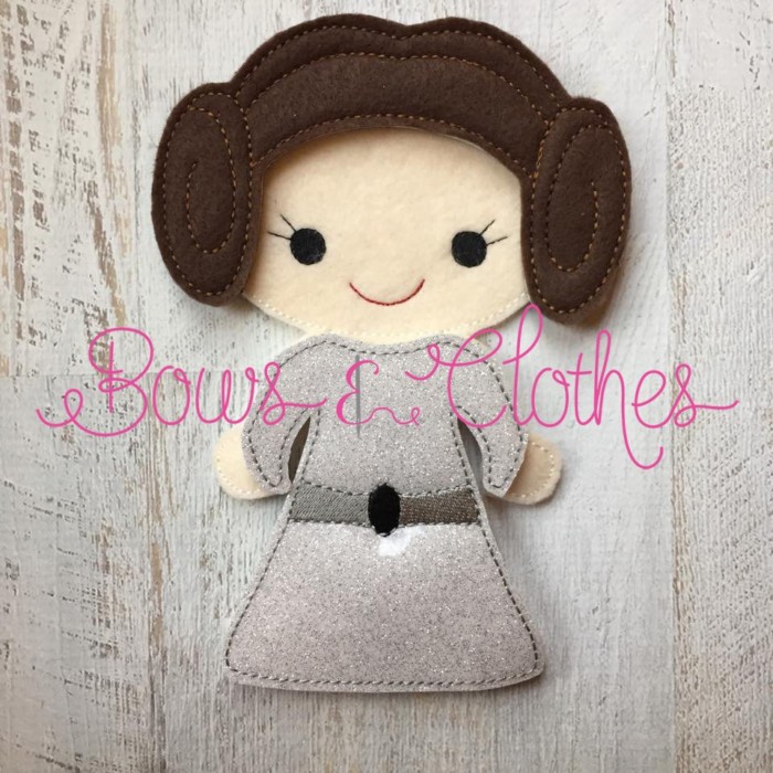 Space Princess Felt Doll Outfit