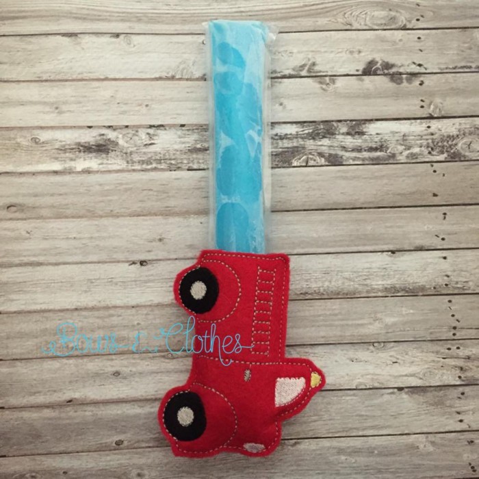 Fire Truck Freezer Pop Holder