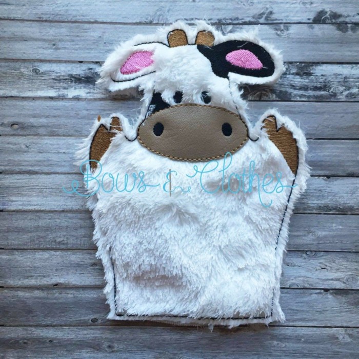 Cow Hand Puppet