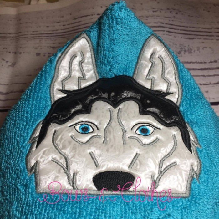 Husky Wolf Peeker - Image 3