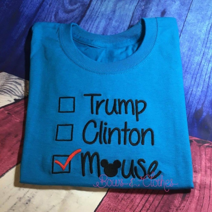 Trump Clinton Mouse