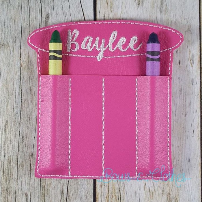 Oval Crayon Holder 4x4 & 5x7 hoops