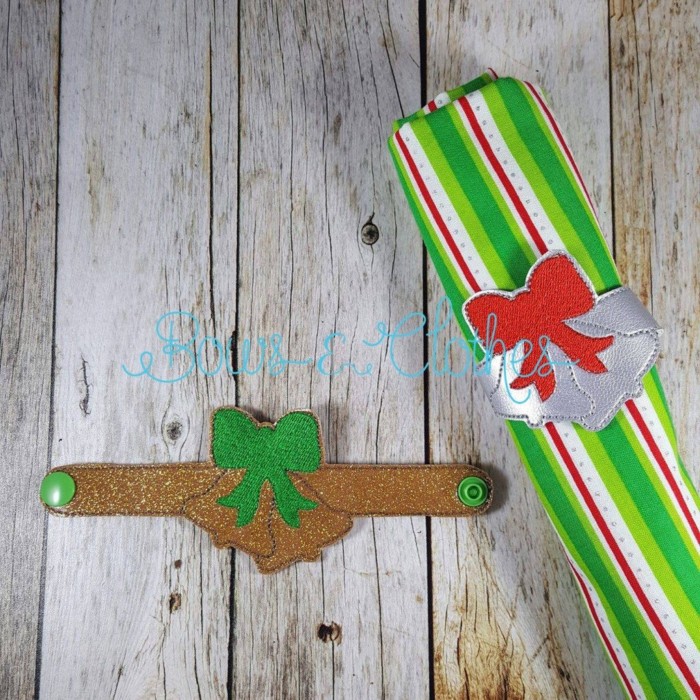 Bells Napkin Ring ITH - Image 2
