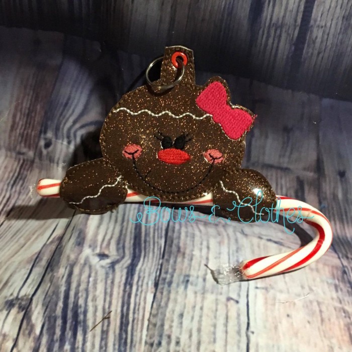 Gingie Girl Candy Cane Holder