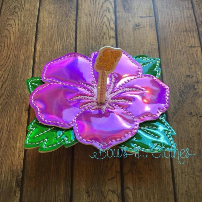 Hibiscus 3D Flower