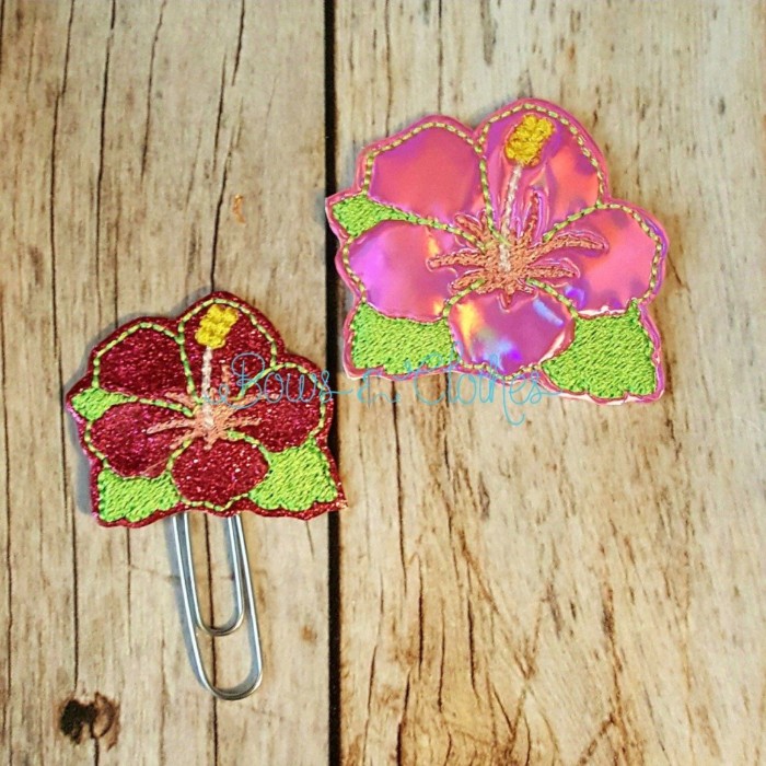 Hibiscus Felties