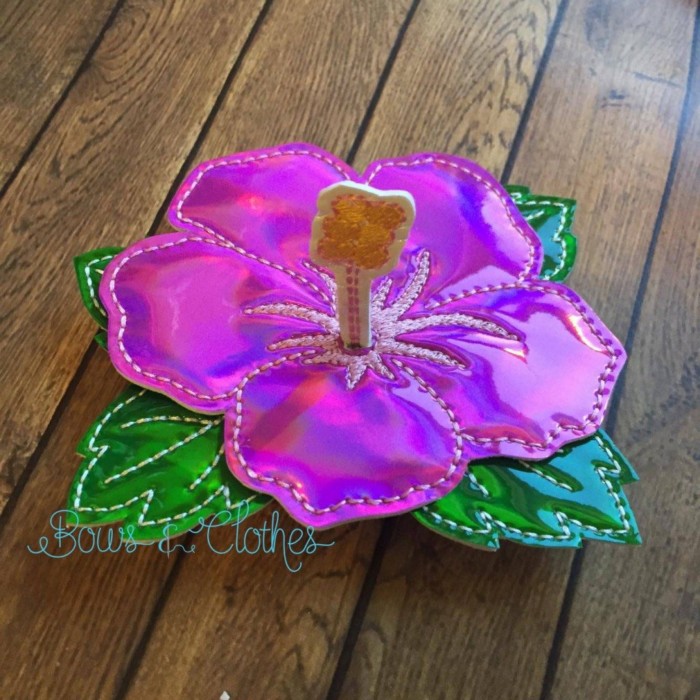 Hibiscus 3D Flower - Image 4