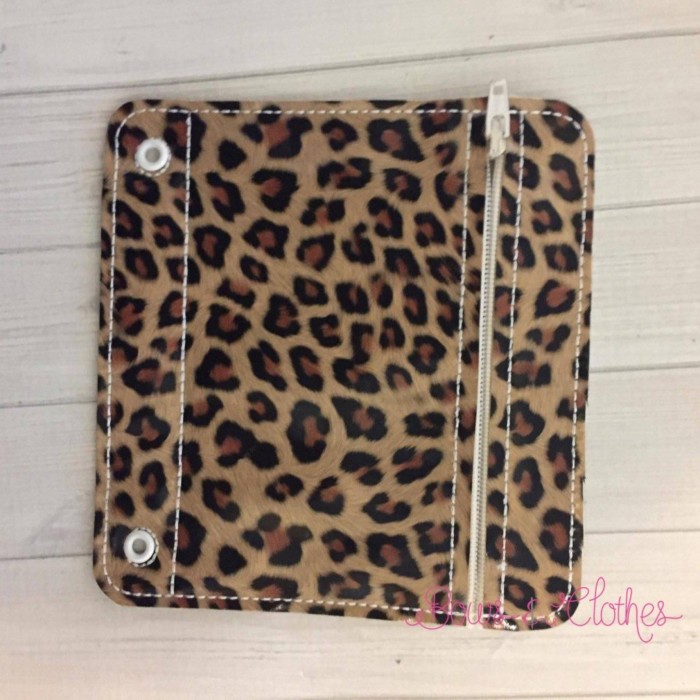 Binder Vinyl Zipper Purse - Image 4
