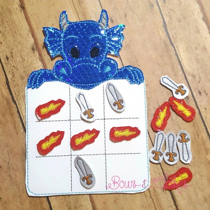 Dragon Tic Tac Toe and Pieces