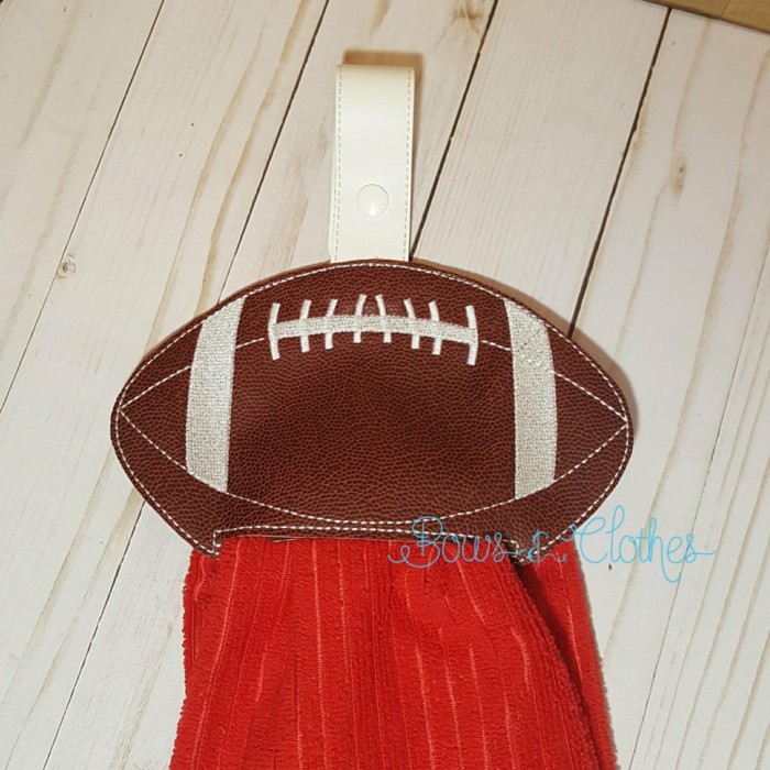 Football Towel Topper ITH