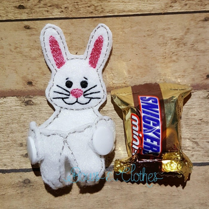 Bunny Body Egg Holder with snaps - Image 2