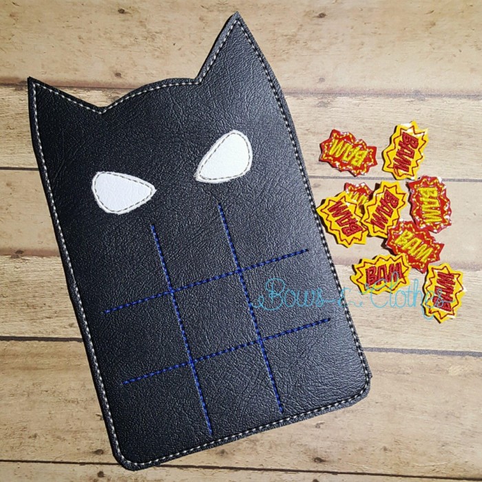 Bat Guy Tic Tac Toe and Pieces - Image 2