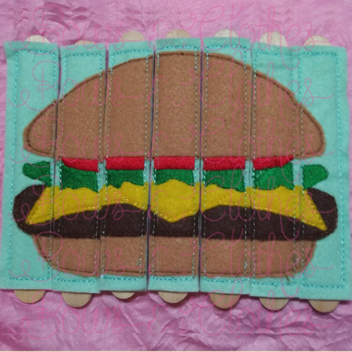 Cheeseburger Stick Puzzle