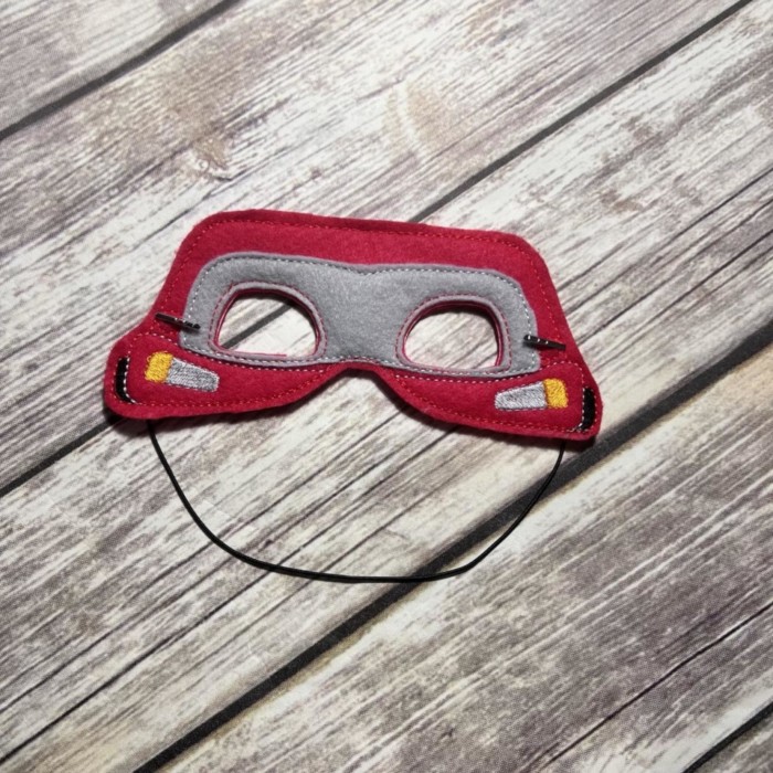 Red Car Mask