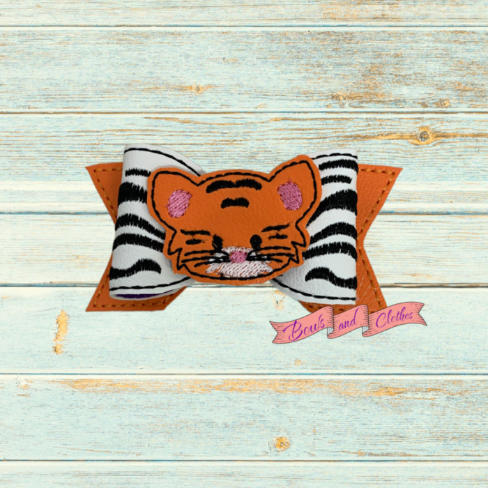 Tiger Cub Hair Bow
