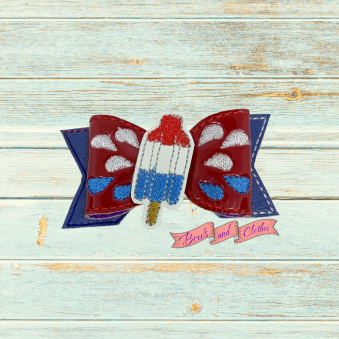 Bomb Pop Hair Bow
