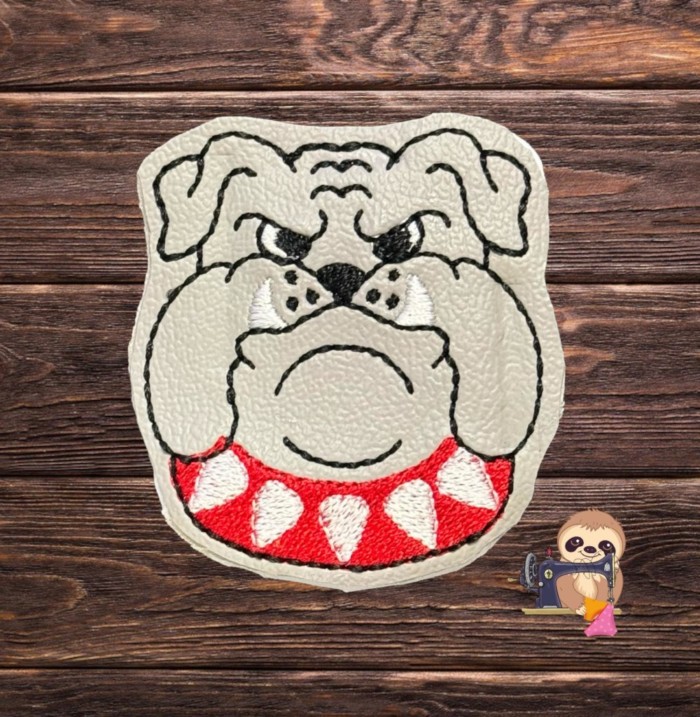 Bulldog Mascot Feltie