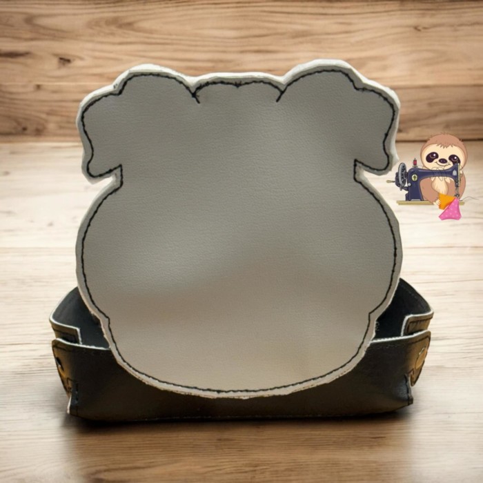 Bulldog Mascot Feltie Goody Tray - Image 2